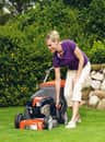 A small picture of manual & petrol mowers