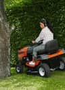 A small picture of garden tractors