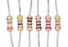 A small picture of resistors